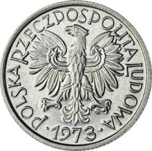 2 Zlote 1973 MW   "Sheaves and fruits"