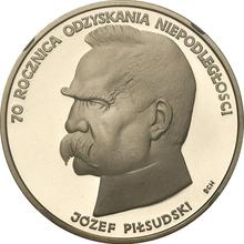 50000 Zlotych 1988 MW  BCH "Jozef Pilsudski"