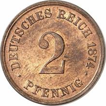 2 Pfennig 1874 C  