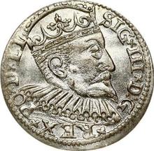 3 Groszy (Trojak) 1598    "Riga"