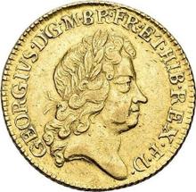 Guinea 1724    "Fifth laureate bust"