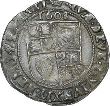 Sixpence 1608    "Fourth bust"
