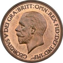 1/2 Penny 1933   