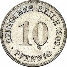 10 Pfennig 1909 D  