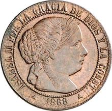 1 Céntimo de escudo 1868  OM 