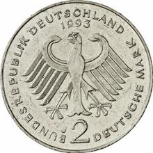 2 марки 1993 J   "Курт Шумахер"