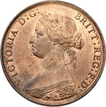 Halfpenny 1872   