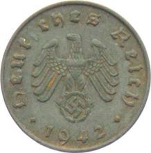10 Reichspfennig 1942 E  