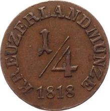 1/4 Kreuzer 1818   