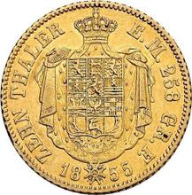 10 Thaler 1855 B  