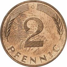 2 Pfennig 1997 G  