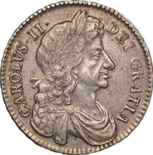 Halfcrown 1683    "Fourth laureate bust"