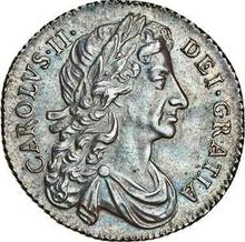 Shilling 1684    "Fourth laureate bust"