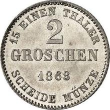 2 Groschen 1868  B 