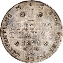 Thaler 1821  CvC 