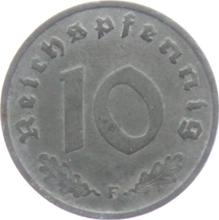 10 Reichspfennigs 1940 F  