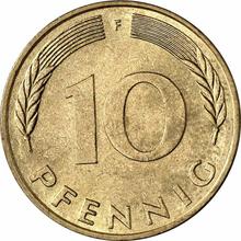 10 Pfennig 1977 F  