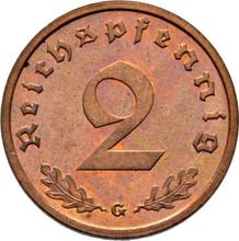 2 Reichspfennig 1937 G  