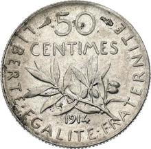 50 Centime 1914    "Sämann"