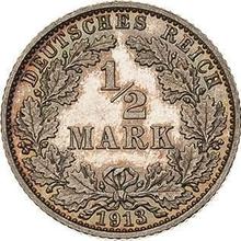 1/2 марки 1913 J  
