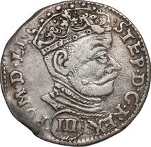 3 Groszy (Trojak) 1580    "Lithuania"