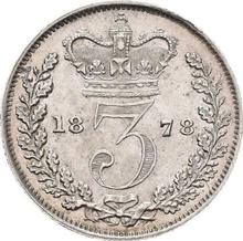 3 Pence 1878   
