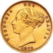 Half Sovereign 1877 M   "Coat of arms"