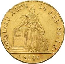 8 Escudos 1847 So IJ 