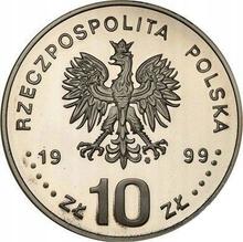 10 Zlotych 1999 MW  AN "Krakauer Universität"