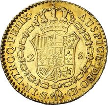 2 Escudos 1819 S CJ 