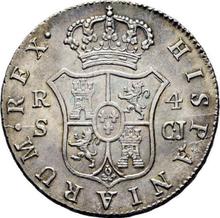4 Reales 1818 S CJ 