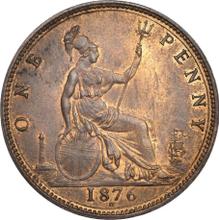 Penny 1876 H  