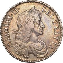 Halfcrown 1671    "Third laureate bust"