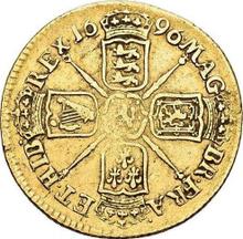 Guinea 1696    "First laureated bust"