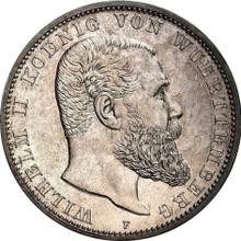 5 марок 1894 F   "Вюртемберг"