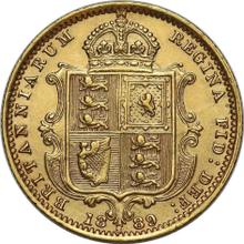 Half Sovereign 1889 S  JEB "Jubilee portrait"