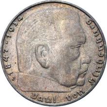 2 Reichsmark 1938 J  