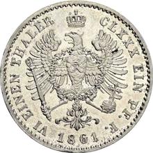 1/6 Thaler 1861 A  