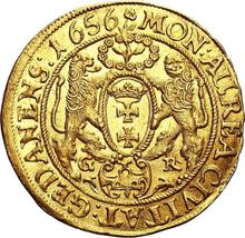 Ducat 1656  GR  "Danzig"