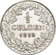 1/2 Gulden 1839   