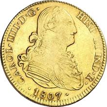 4 Escudos 1807 Mo TH 