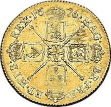 Two guinea 1676    "Second laureate bust"