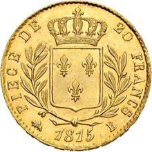 20 Francs 1815 B  