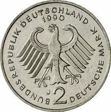 2 Mark 1990 J   "Ludwig Erhard"