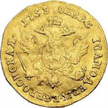 Chervonetz (Ducat) 1753    "The eagle on the reverse"
