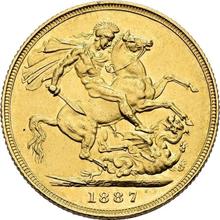 Sovereign 1887   JEB "Jubilee Head"