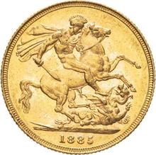 Sovereign 1885 S  WW "St. George"
