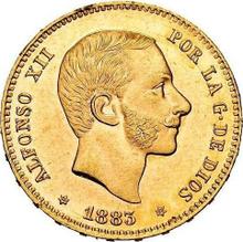 25 Pesetas 1883  MSM 