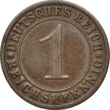 1 reichspfennig 1931 G  