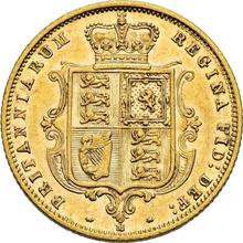 Half Sovereign 1886 M   "Coat of arms"